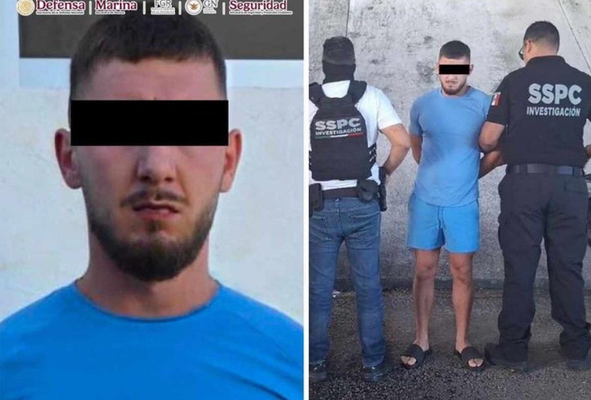 Detiene a “El Griego” en Quintana Roo