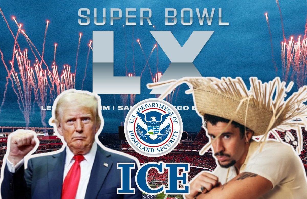 Trump advierte redadas de ICE en el Super Bowl con Bad Bunny en el show de medio tiempo