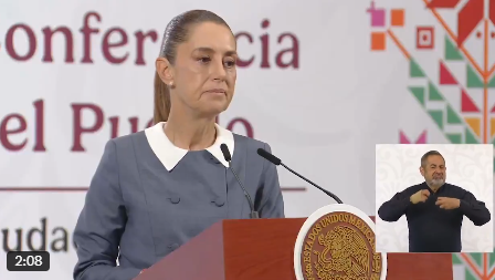 Respalda Sheinbaum aprobación a la Ley de Amparo