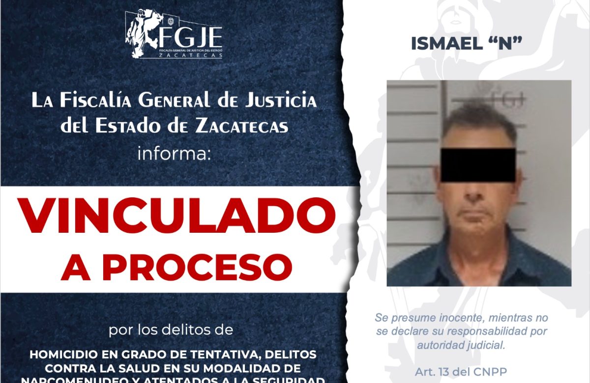 Vinculan a proceso a hombre que disparó contra policías estatales en Tabasco, Zacatecas