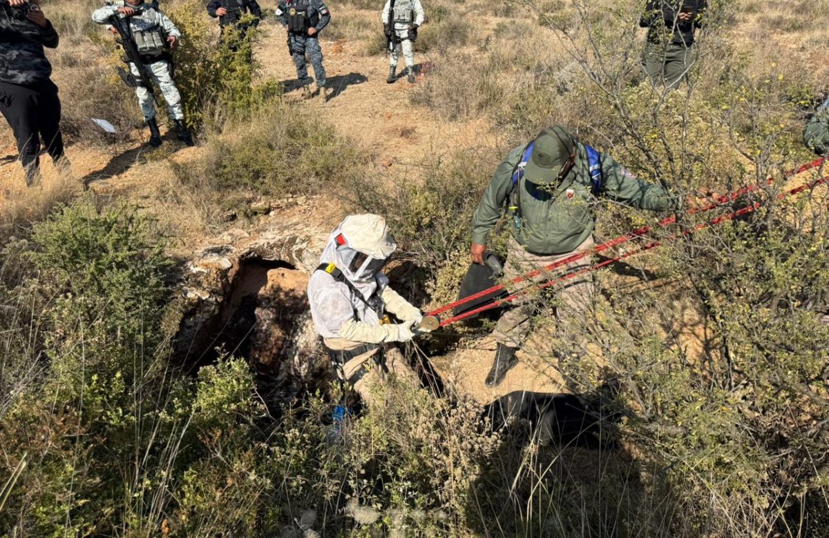 Localizan restos óseos durante búsqueda en la comunidad de Casa Blanca
