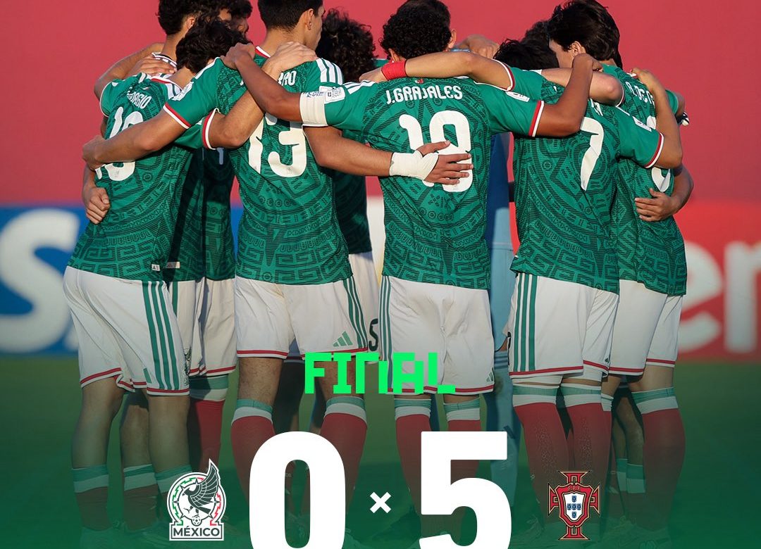 Portugal acaba con sueño mundialista de México Sub 17