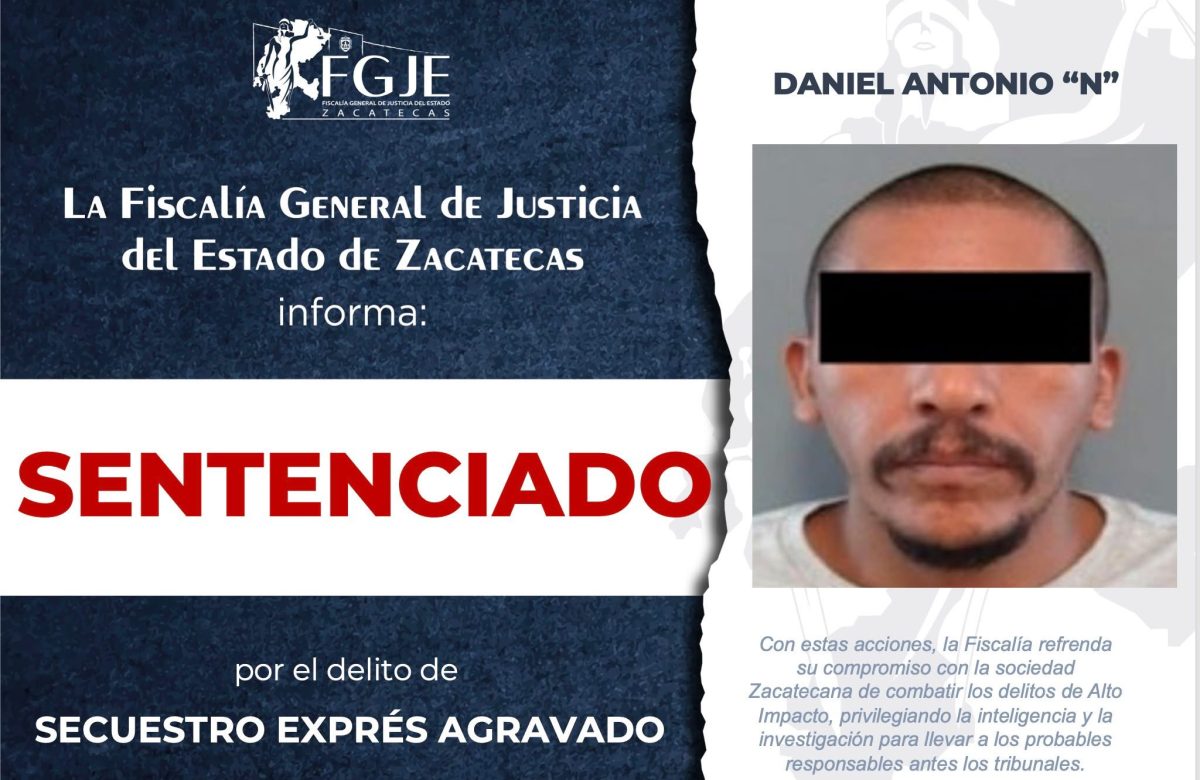 Cae secuestrador: 50 años de prisión para Daniel Antonio “N”