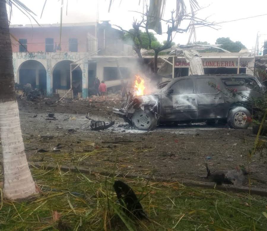 Reportan fuerte explosión en Michoacán
