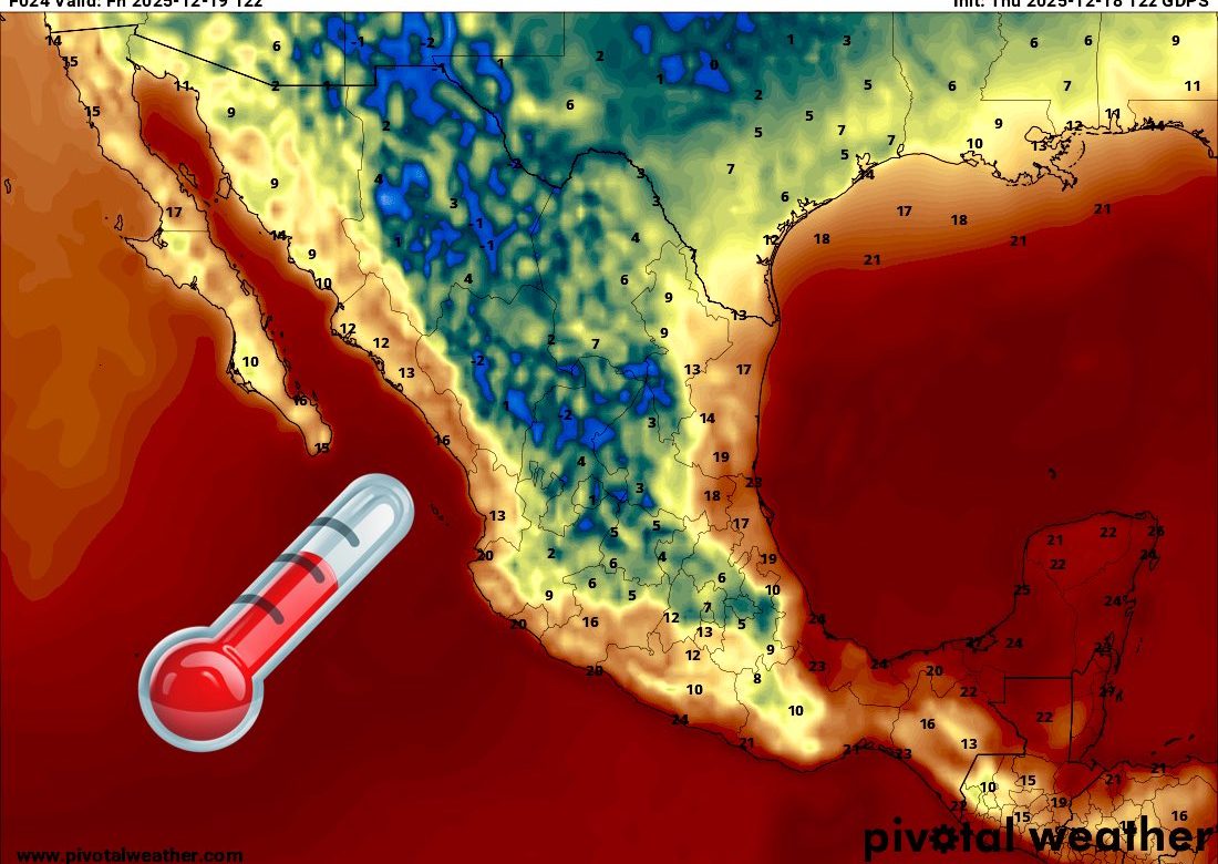 Alerta naranja por frío en CDMX