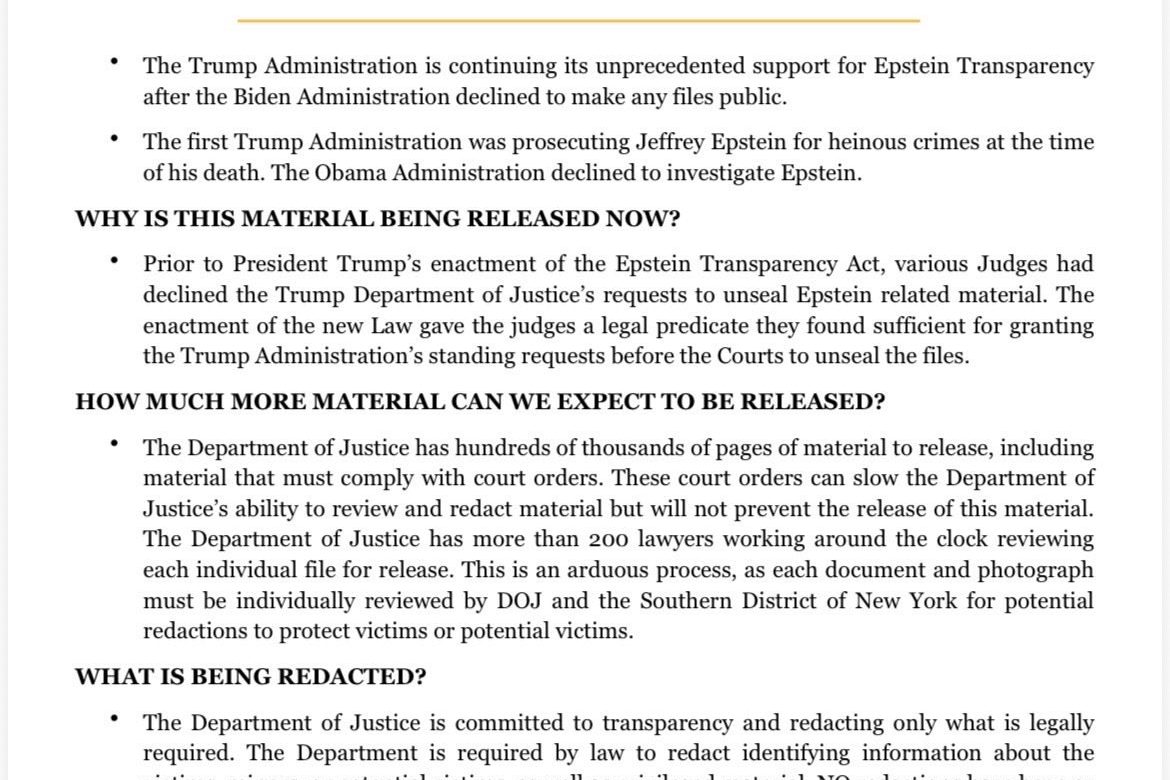Aclara EEUU eliminación de archivos de caso Jeffrey Epstein