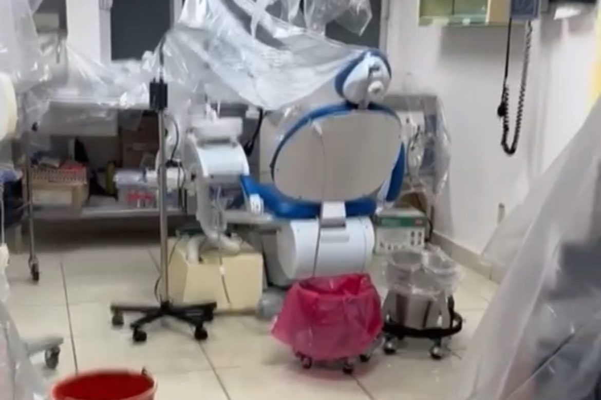 Se inunda el Hospital de Sombrerete; solo atenderán urgencias graves