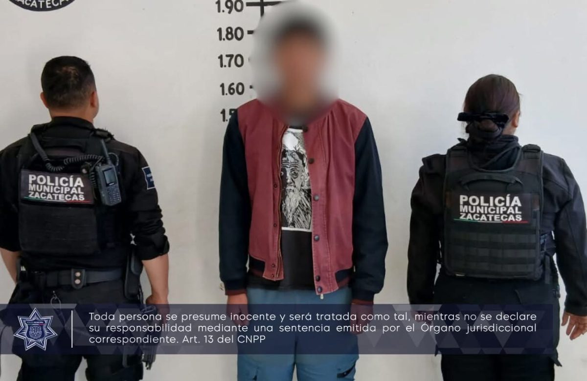 CAEN TRES POR PRESUNTO ROBO A CASA HABITACIÓN EN ZACATECAS