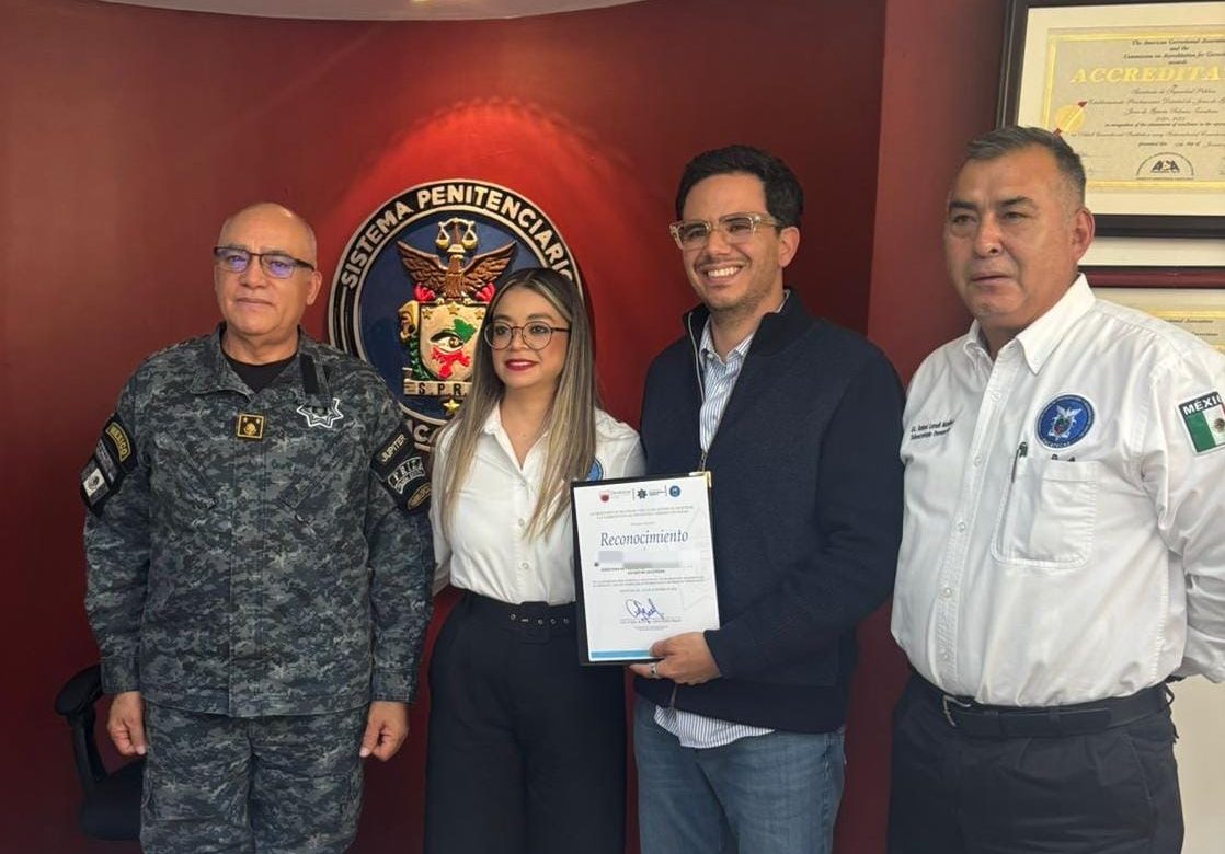 Rodrigo Reyes destaca avances y reconoce al personal de los penales en Zacatecas