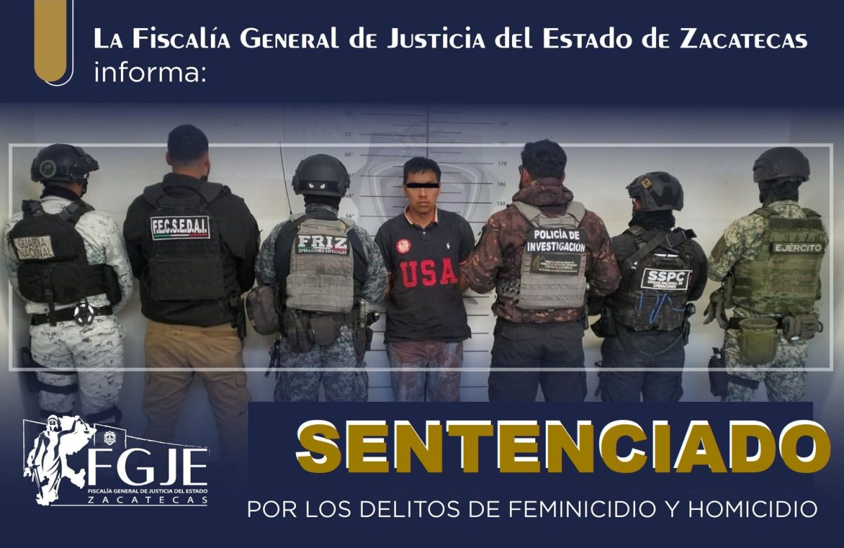 Sentencian a 58 años de prisión a feminicida de San Jerónimo