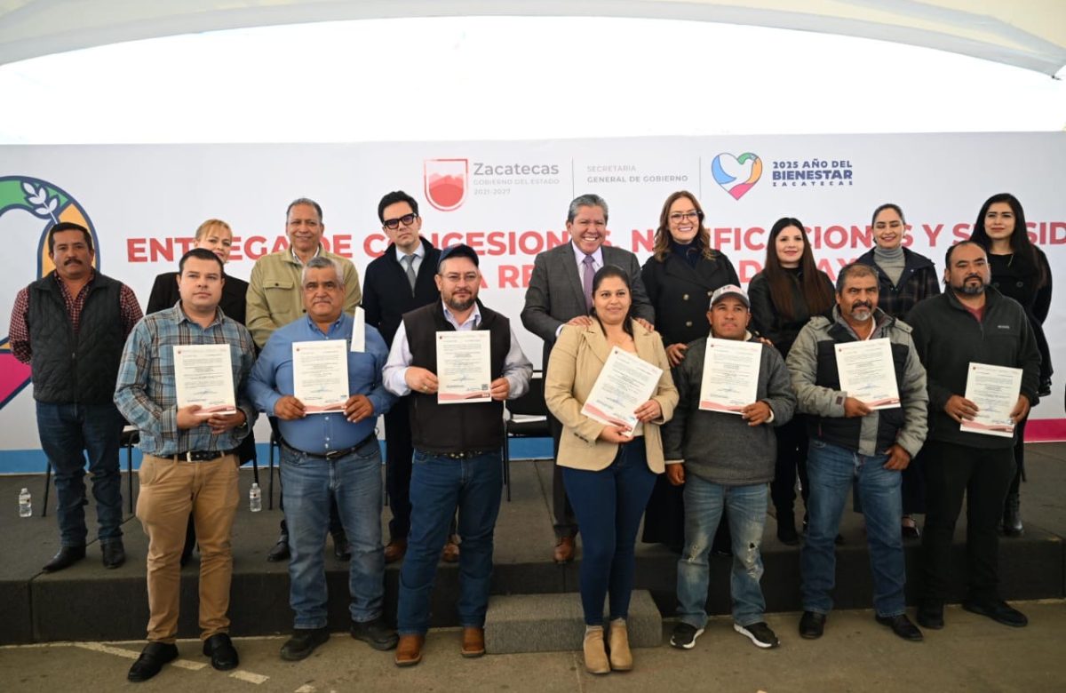 Más taxis nuevos para Zacatecas: apoyo directo a choferes