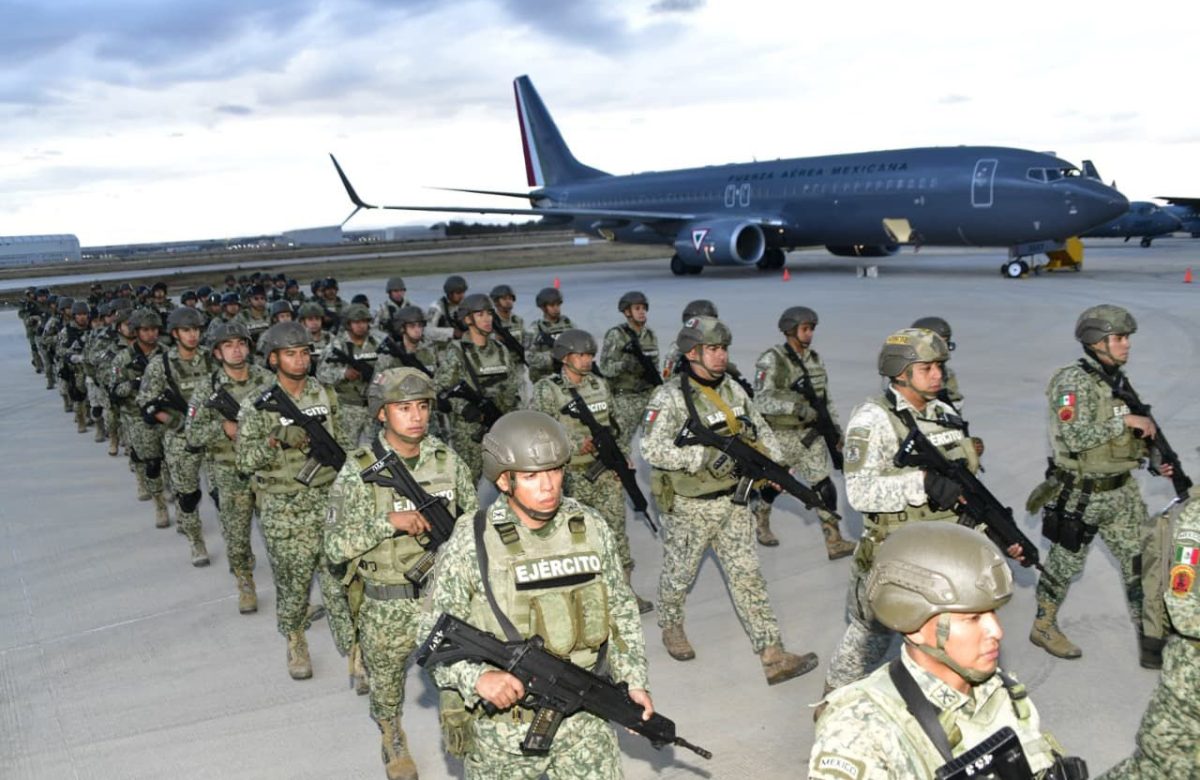 Continúa arribo de elementos de seguridad a Sinaloa