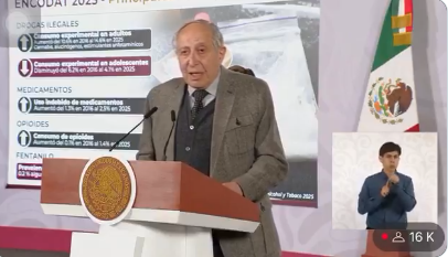 Aumenta en adultos consumo experimental de drogas ilegales