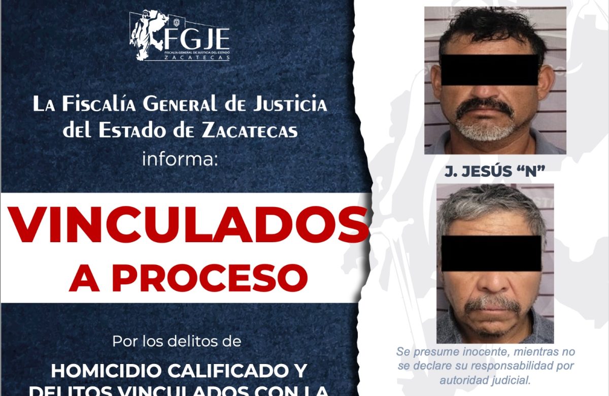DOBLE GOLPE A LA IMPUNIDAD: DOS SUJETOS ENFRENTAN PROCESO POR HOMICIDIO Y DESAPARICIÓN
