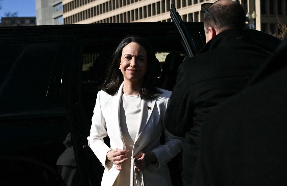 María Corina Machado llega a la Casa Blanca