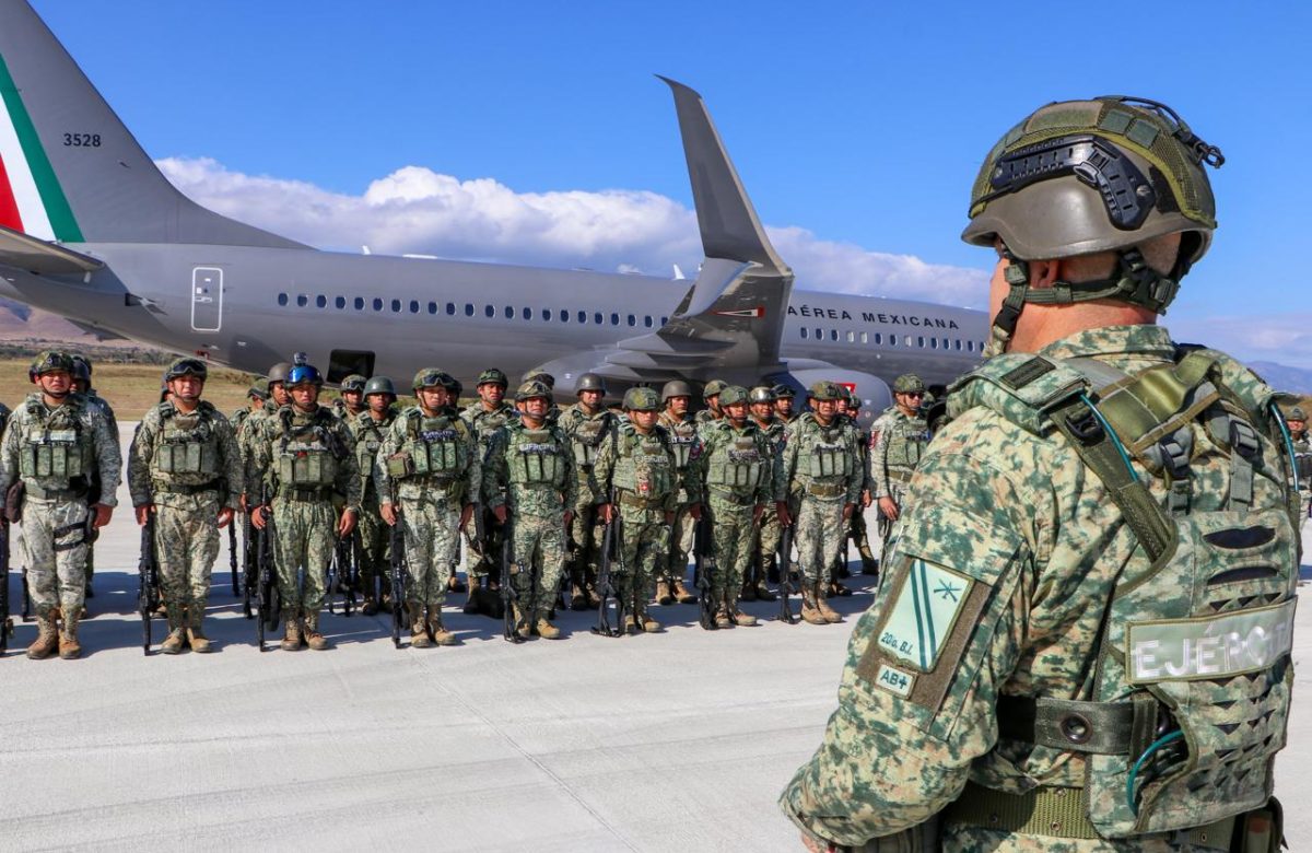 Refuerzo militar en Sinaloa