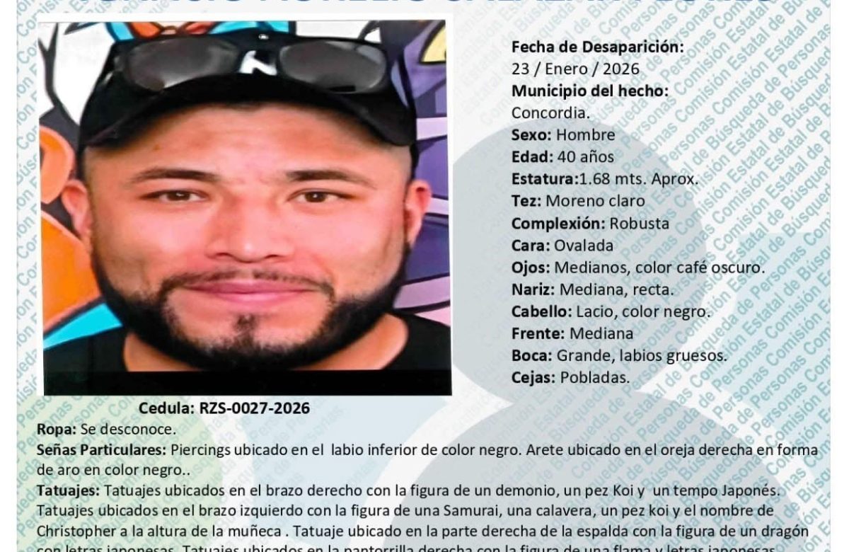 Activan búsqueda por zacatecano desaparecido tras secuestro en mina de Sinaloa