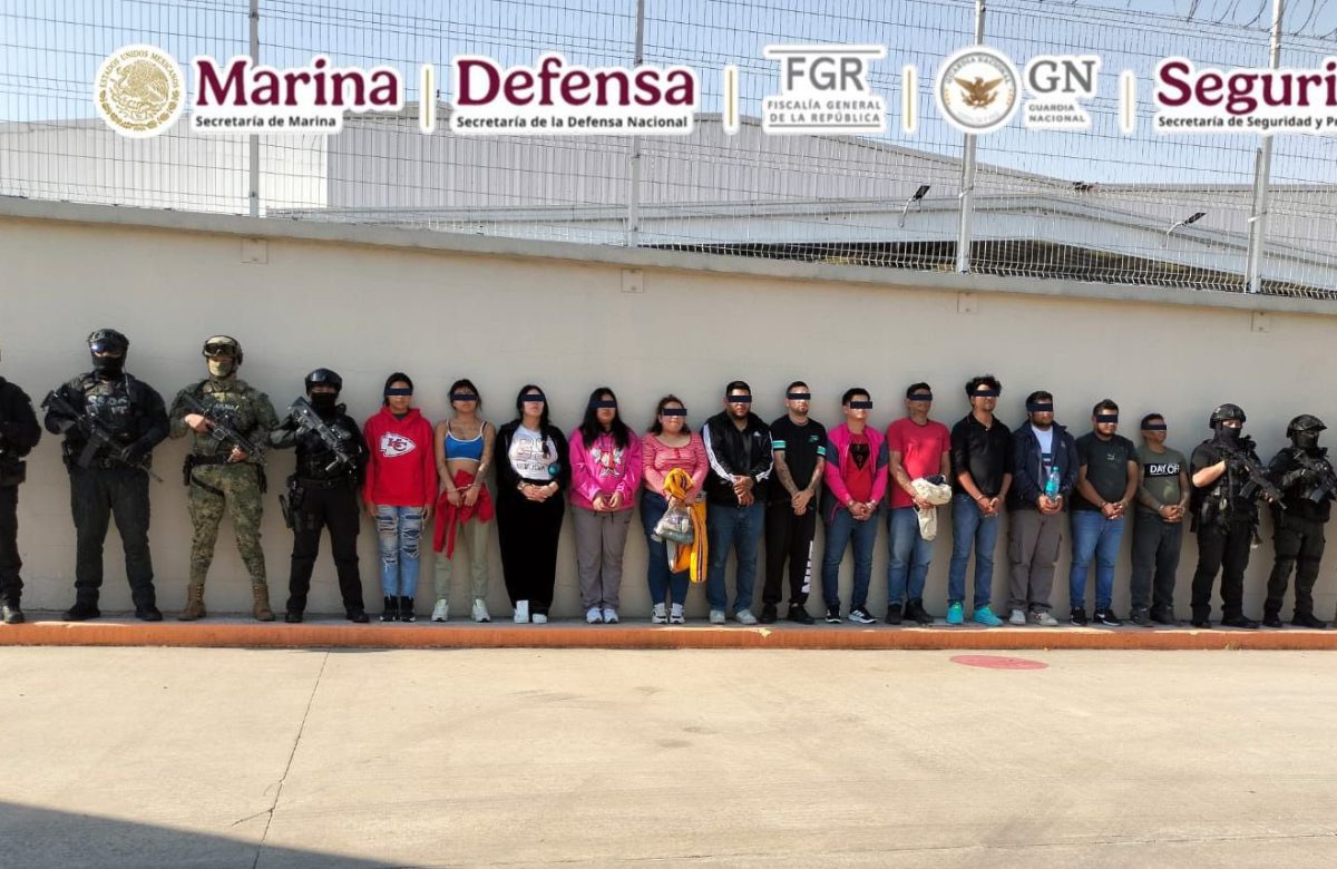 Detienen a 14 ligados al CJNG en Veracruz