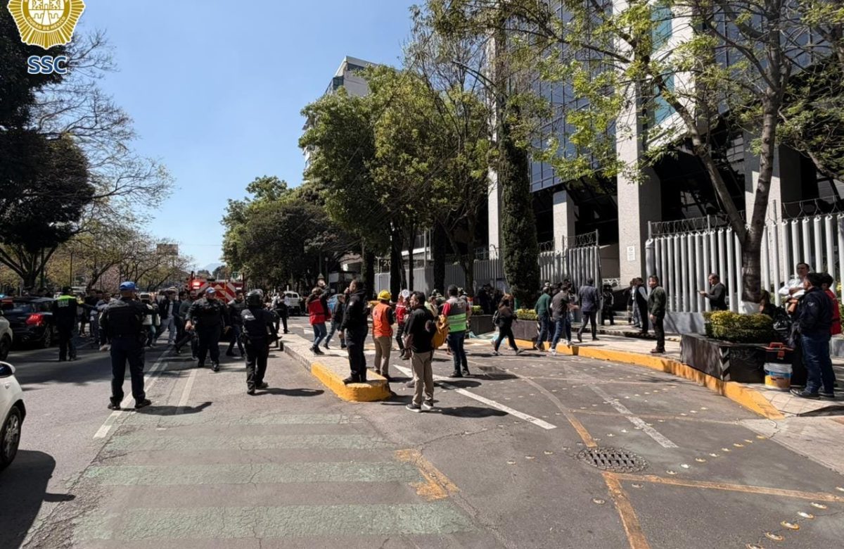 Descartan amenaza de bomba en un inmueble de Insurgentes Sur