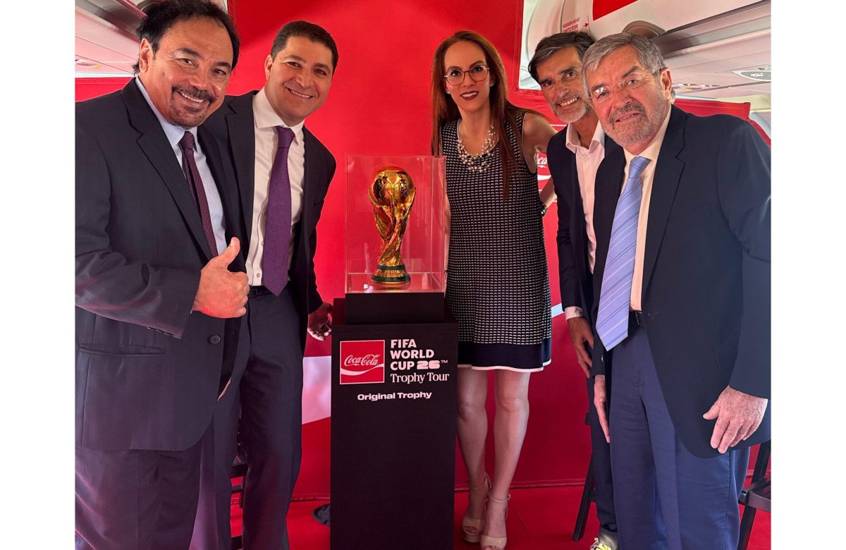 ¡La Copa ya está en México!