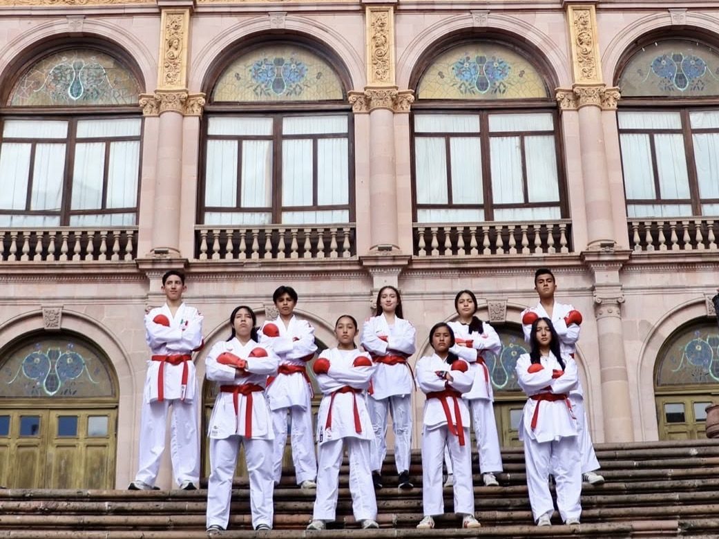 ¡Orgullo Zacatecano! 10 karatecas van por la Selección Nacional