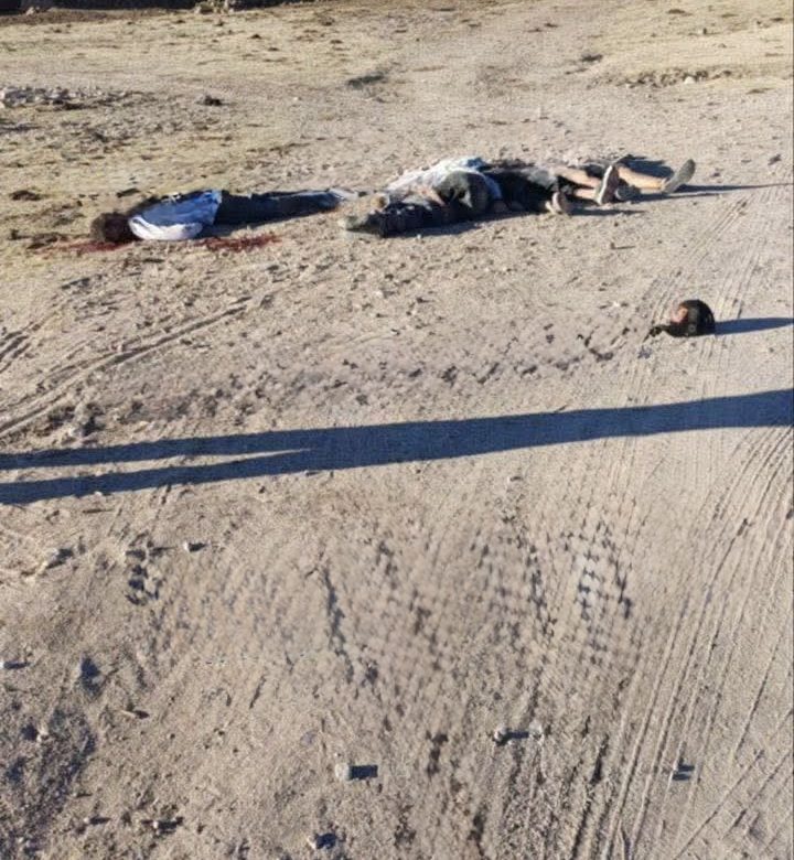Madrugada violenta en Villanueva: encuentran 4 cuerpos con impactos de bala en Laguna del Carretero