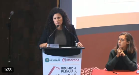 Luisa María Alcalde llama a la unidad rumbo a 2027