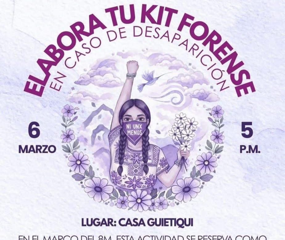 La destituyen por proponer ‘Kit forense en caso de desaparecer’