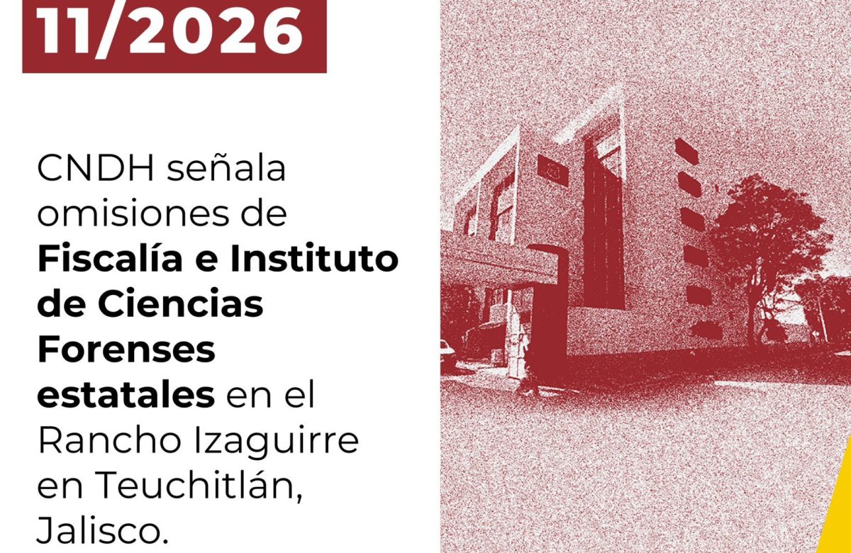 Reconoce Colectivo recomendación de la CNDH sobre caso Izaguirre