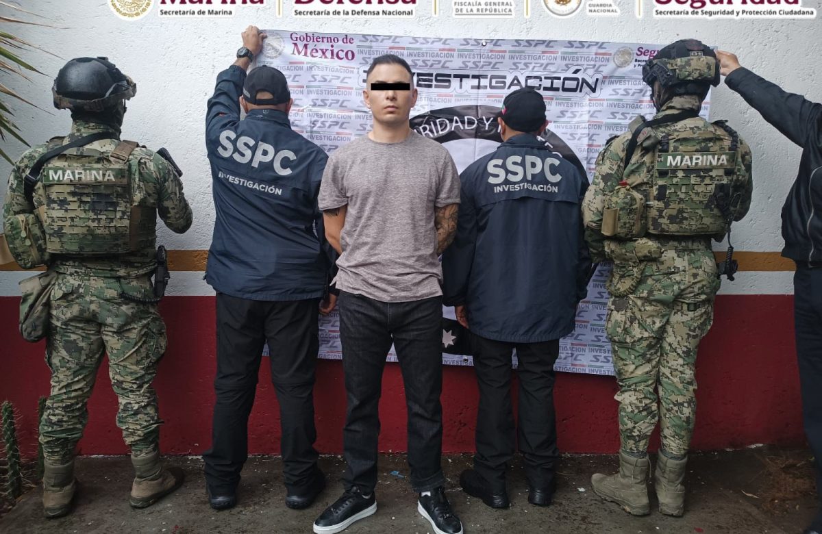 Detienen al “Lobo Menor”; cuenta con ficha de INTERPOL