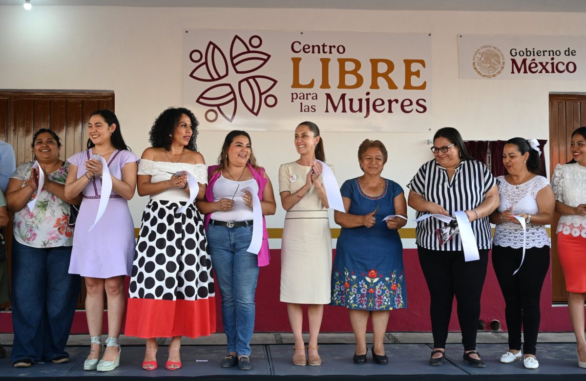 Llevarán “Centro Libre para mujeres” a mil municipios del país