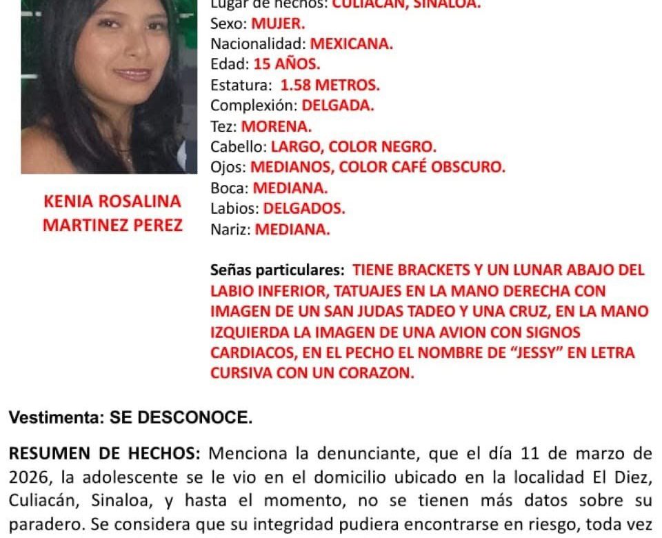 Siguen desapariciones en Sinaloa