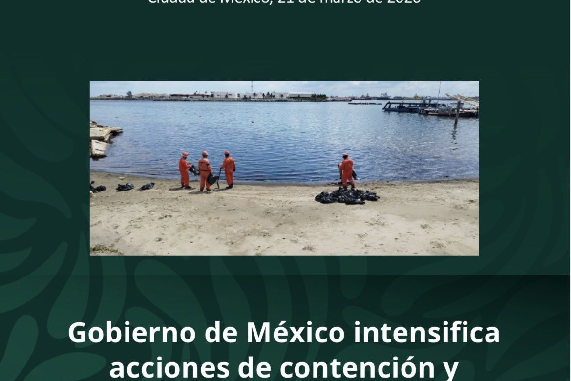 Intensifican acciones ante derrame de crudo