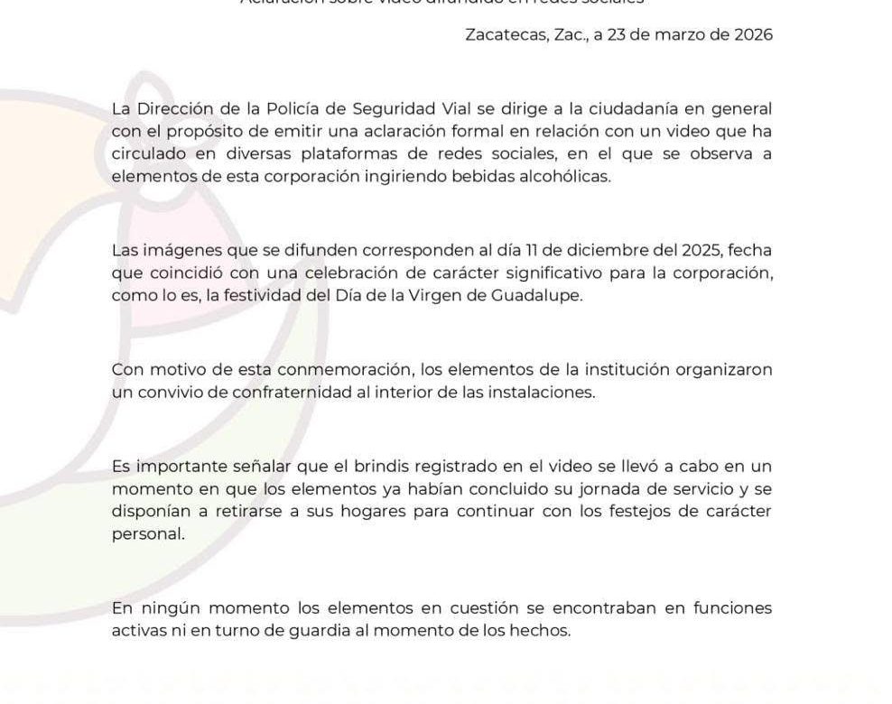 Policía Vial anuncia sanciones y refuerza protocolos tras video viral