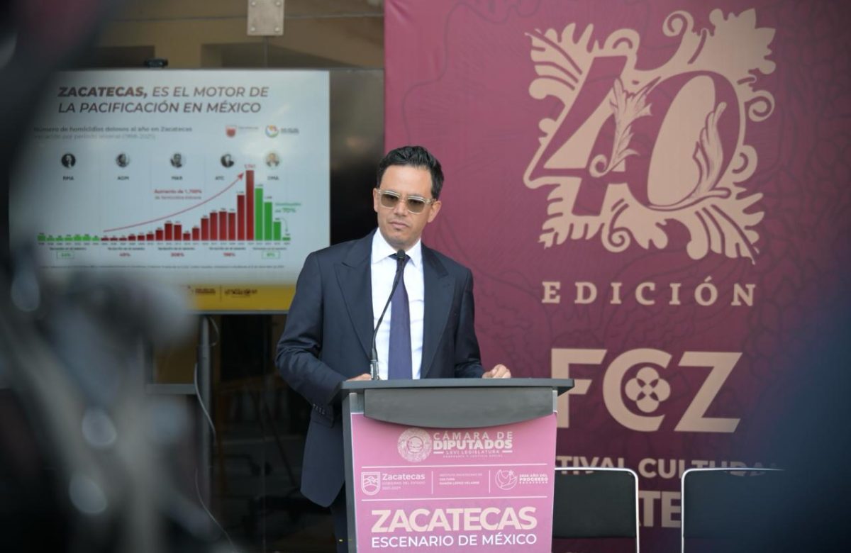 RODRIGO REYES PRESUME A ZACATECAS COMO EL ESTADO MÁS SEGURO Y LANZA EL FESTIVAL CULTURAL 2026 DESDE SAN LÁZARO