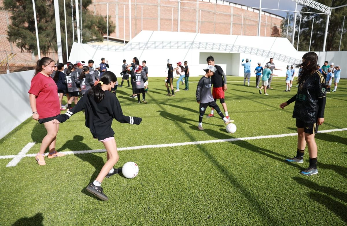 Más de 100 canchas nuevas y rehabilitadas en Zacatecas durante el Año del Mundial 2026