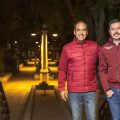 Pepe Saldívar supervisa nueva iluminación en la Alameda y embellece el corazón de Guadalupe