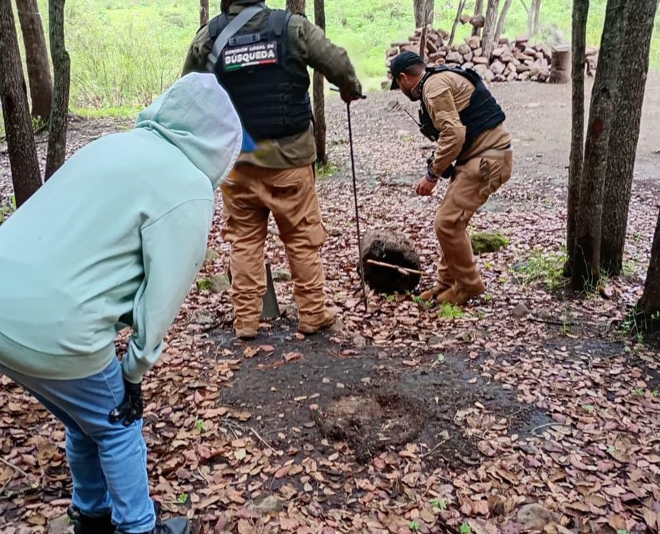 Localizan restos óseos en cuatro puntos durante búsqueda de personas desaparecidas en Zacatecas